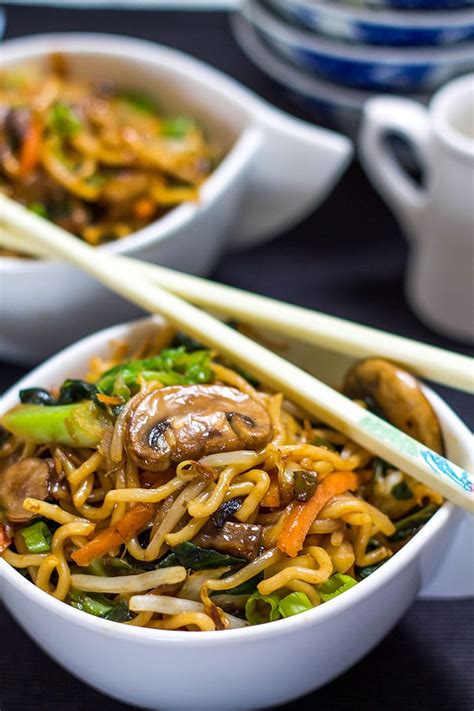 Chinese Menu Noodle Dishes