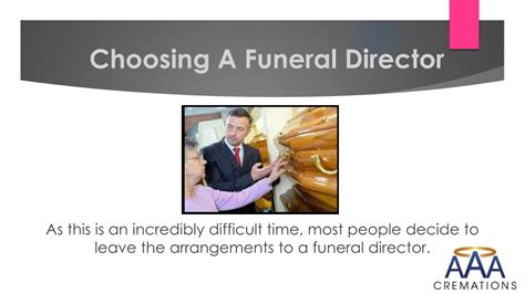 choosing funeral directors