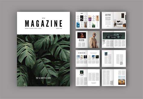 Choosing Magazine Template