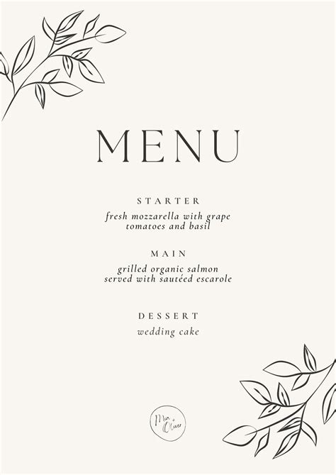 Choosing the Right Menu Template