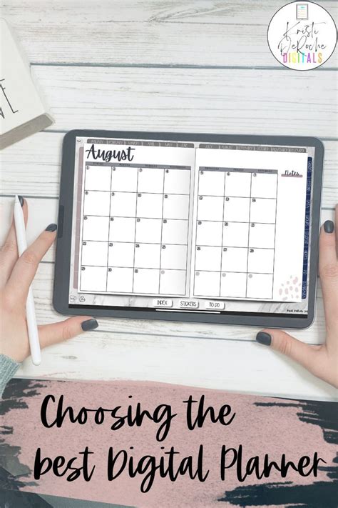 Choosing the Right Digital Planner