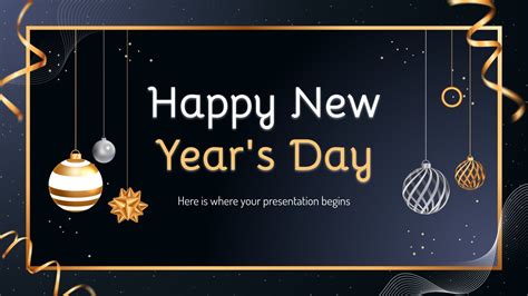 Choosing the Right New Year Free PowerPoint Template