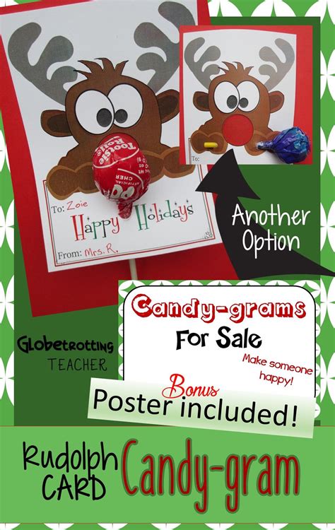 Christmas Candy Gram Ideas