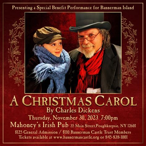 Christmas Carol Benefits