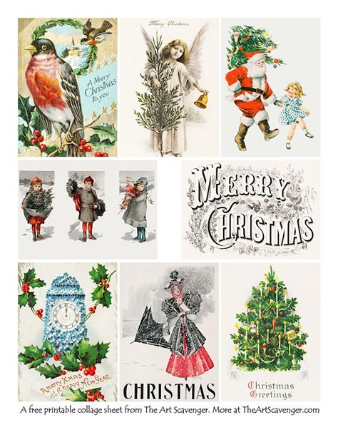 Christmas Ephemera Designs