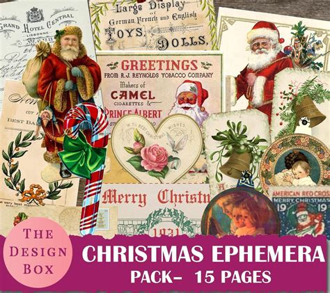 Christmas Ephemera Inspiration