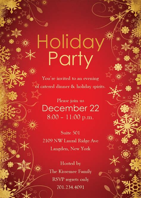 Christmas Party Invitation