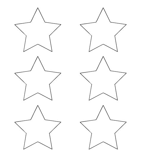 Christmas Star Printable Template