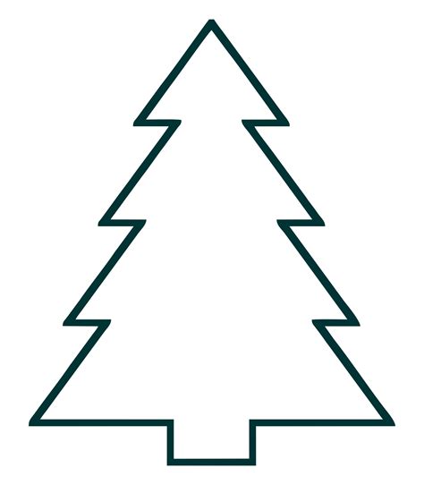 Christmas Tree Stencil