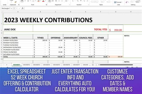 Church Accounting Template