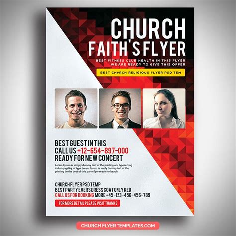 church flyer design tips