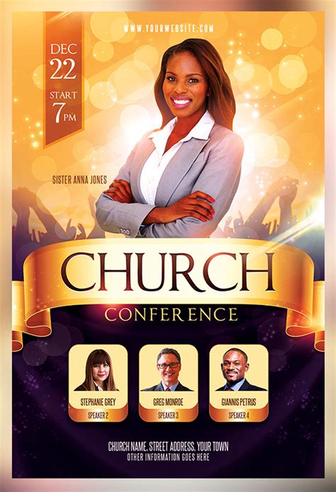 Description of Church Flyer Template 10