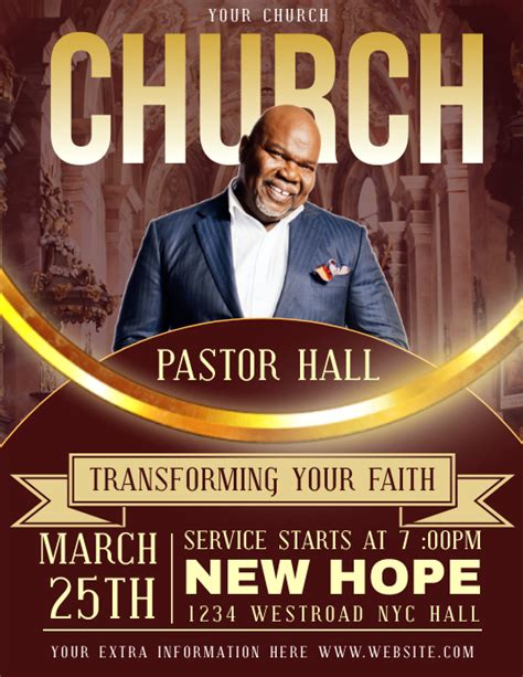 Description of Church Flyer Template 9