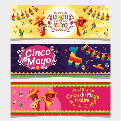 Cinco de Mayo Banner Template