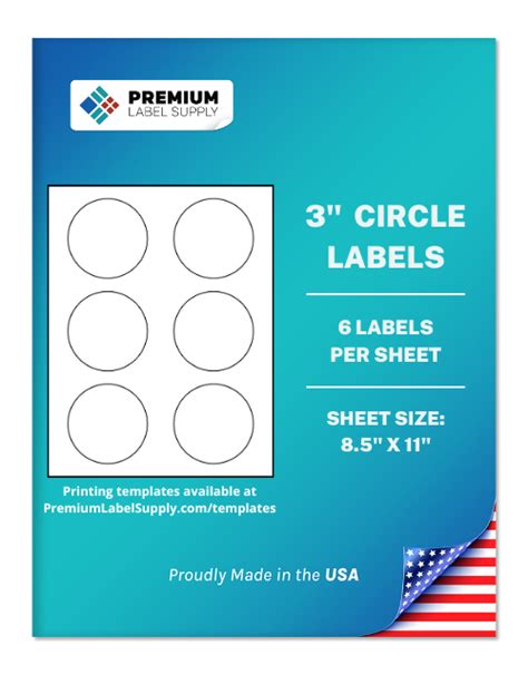 Description of Circle Label Materials