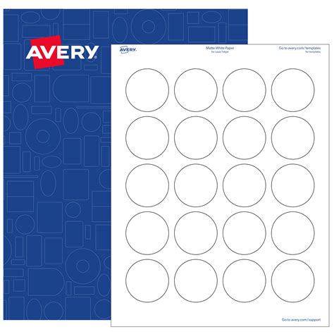 Description of circle label printing