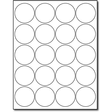 Circle Labels for Educational Purposes