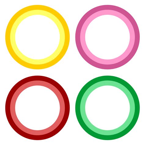 Circle tags design