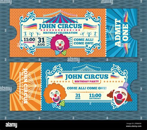 Circus Event Ticket