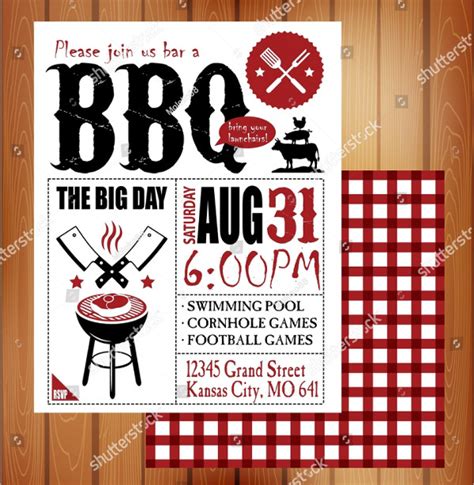 Classic BBQ Invitation