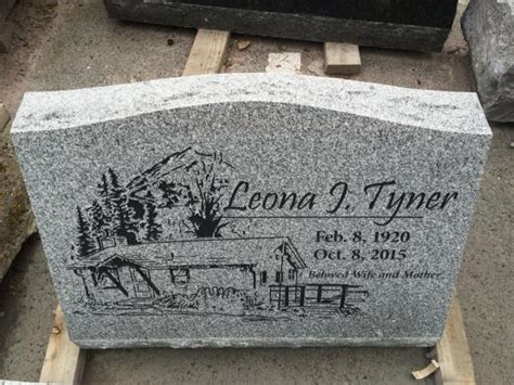 Classic Granite Headstone