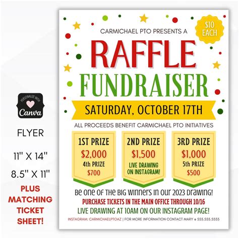 Classic Raffle Flyer