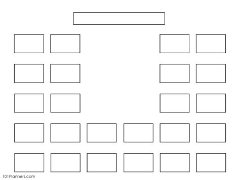 Classroom Seating Chart Template