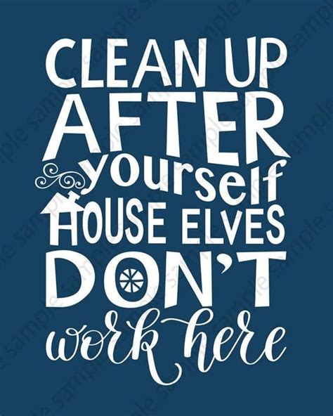 Clean Up Signs for Homes