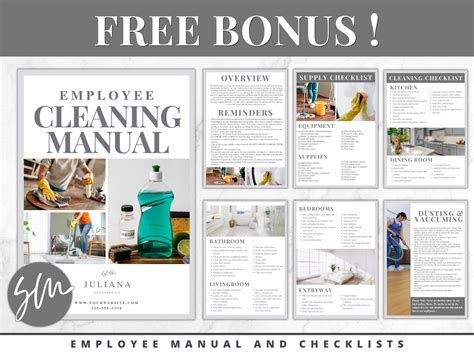 Cleaning Business Employee Handbook Template