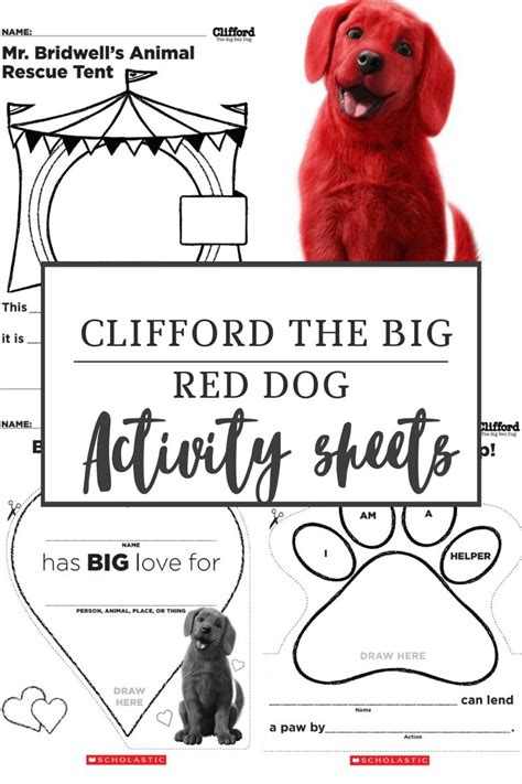 Clifford Activity Sheets