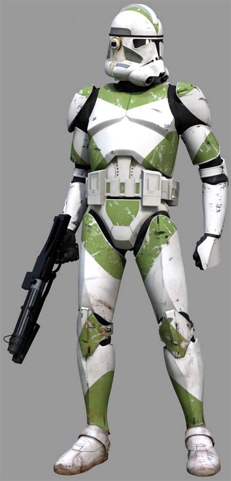 Clone trooper armor design