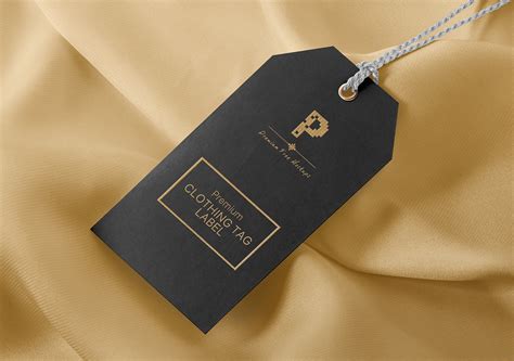 Clothing Tags Template