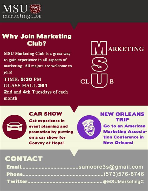 Club Flyer Marketing