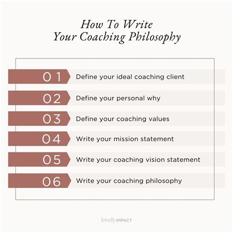 Coaching Philosophy