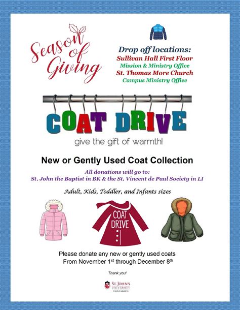 Coat Drive Image 1