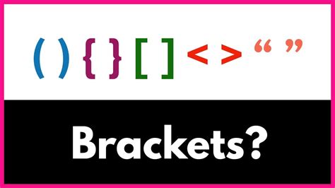 Coding Bracket