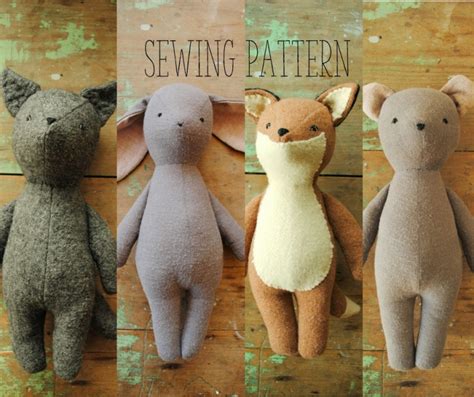 College Stuffed Animal Patterns