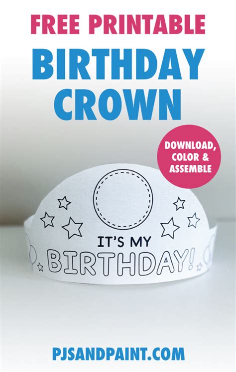 Color Birthday Crown Symbolism