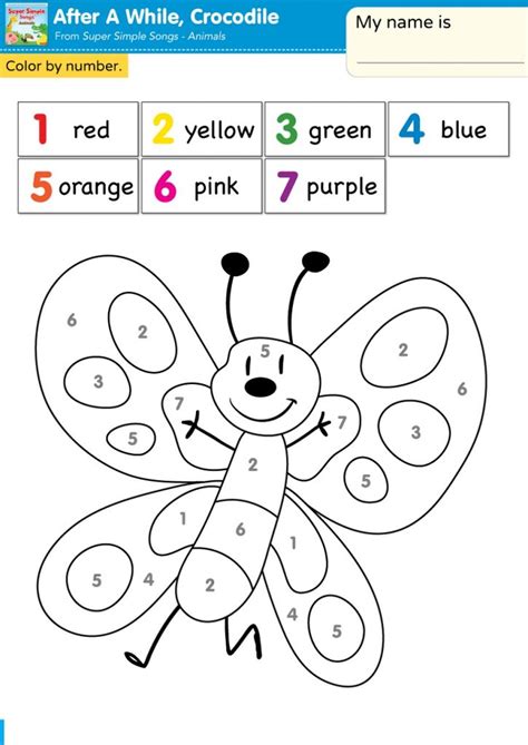 Color by Number for Kids