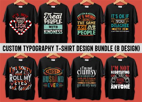 Colorful Text T-Shirt Design