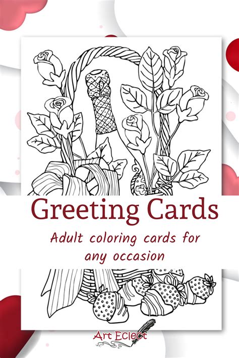 Coloring Cards for Adults