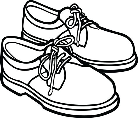 Coloring pages for shoes