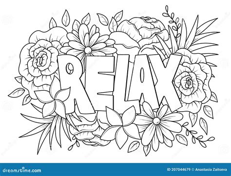 Coloring Pages to Relax