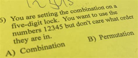 Combination Lock