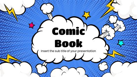 Comic Book PowerPoint Template Example