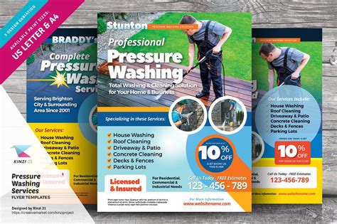 Commercial Pressure Washing Template