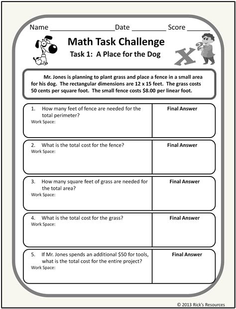 Common challenges with math worksheets