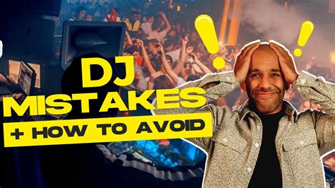 Common Mistakes in DJ Flyer