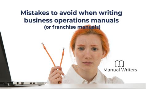 Common Mistakes to Avoid Franchise Operations Manual