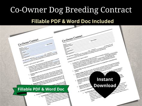 Common Mistakes to Avoid in a Dog Breeder Contract